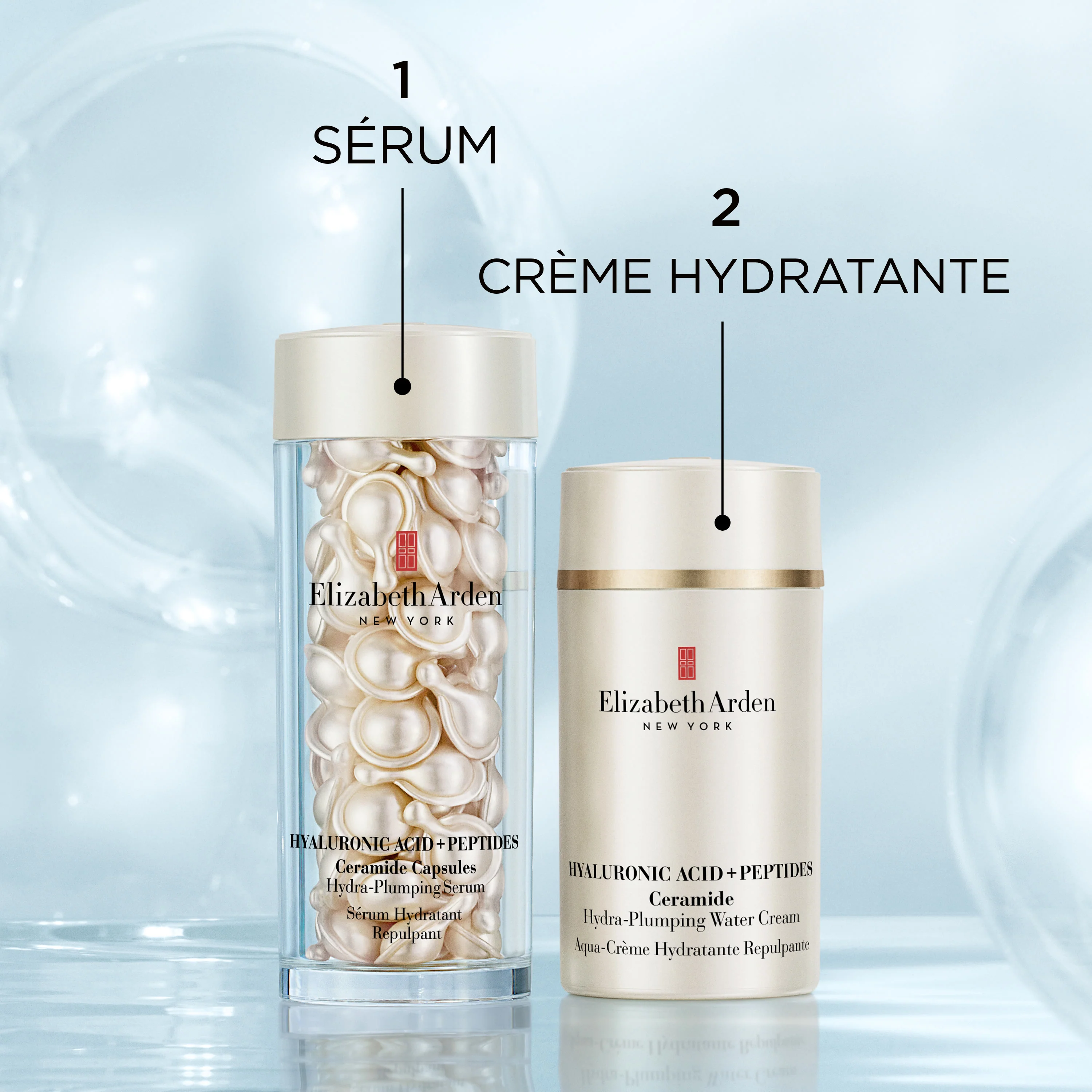 Hyaluronic Acid + Peptides Ceramide Capsules Sérum Hydratant Repulpant - Image 12