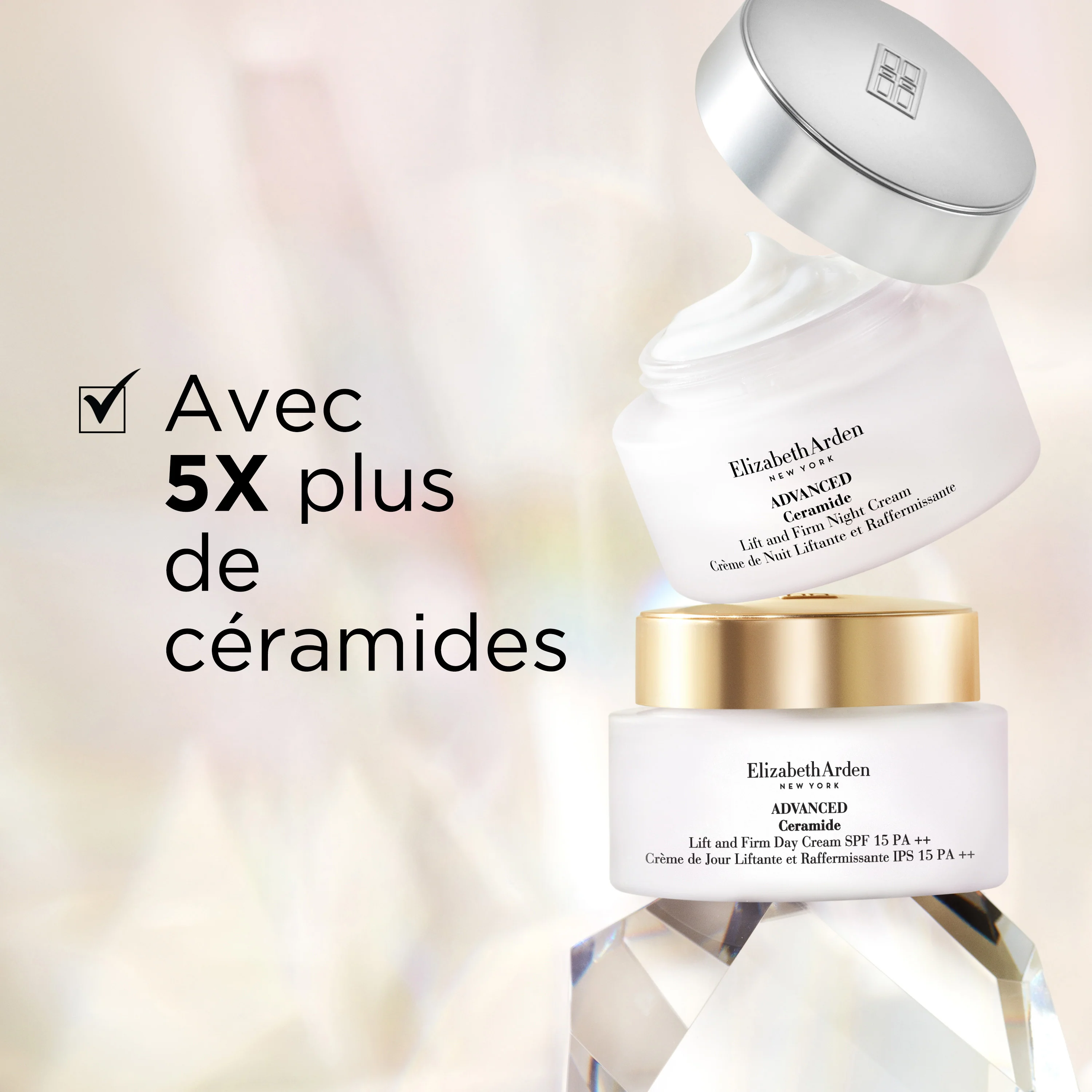 Advanced Ceramide Crème de Jour Liftante et Raffermissante SPF 15 - Image 4
