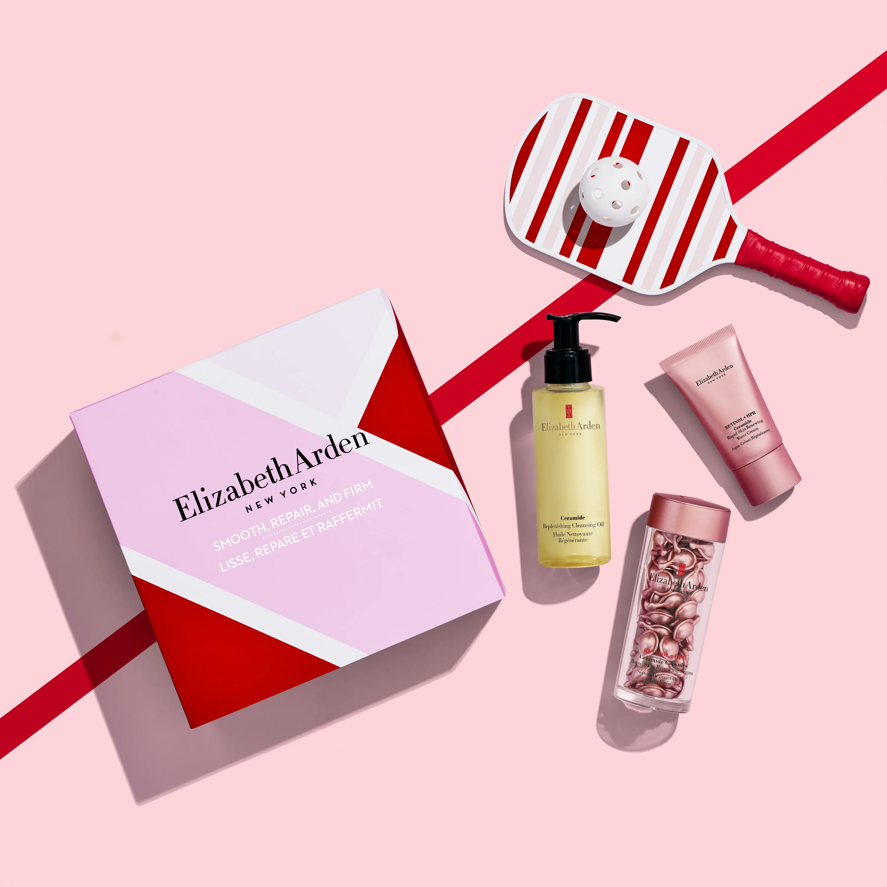 Coffret Retinol + HPR Ceramide Capsules Sérum et Water Cream + Ceramide Huile Démaquillante et Soins pour le Visage Anti-Rides - Image 2