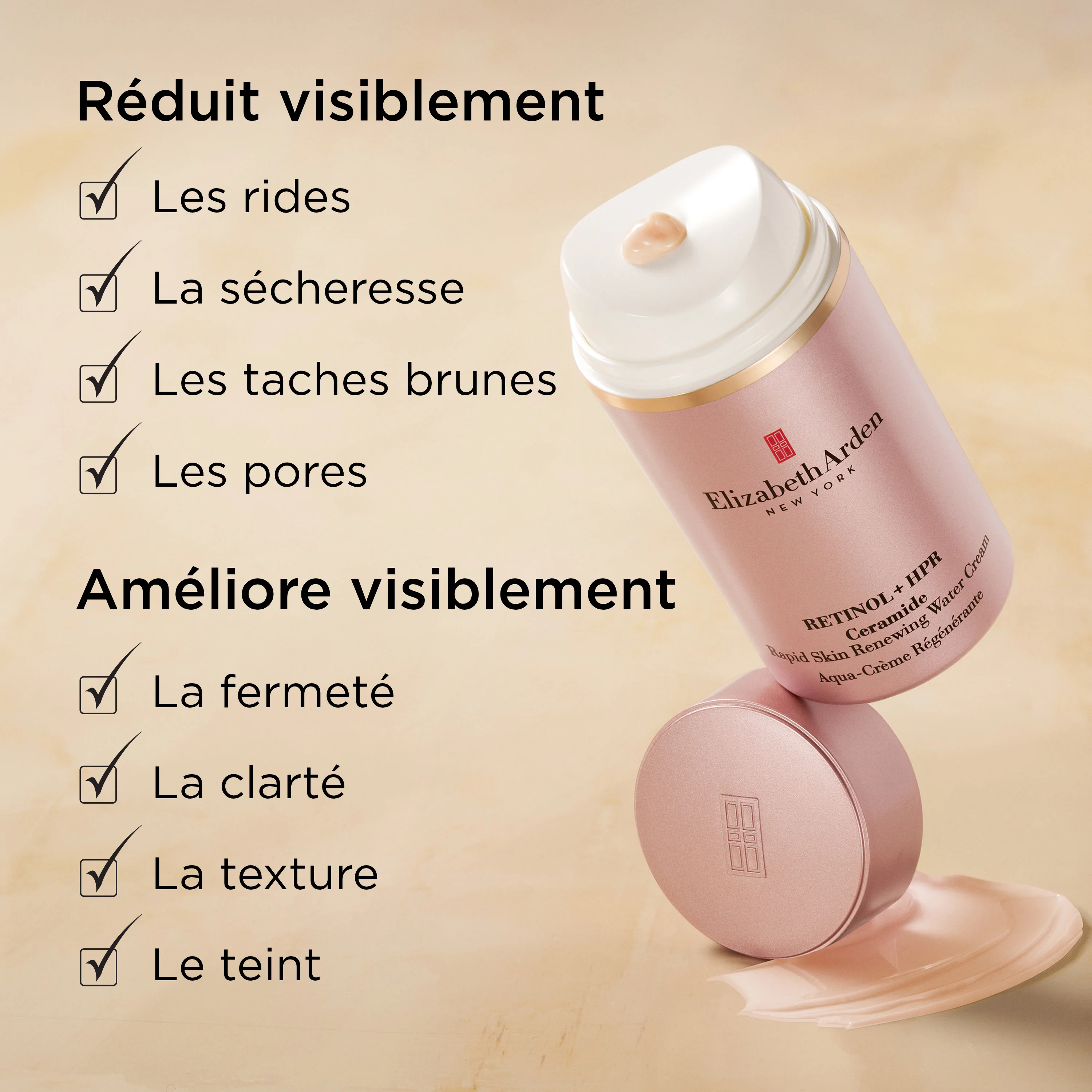 Coffret Trio Rétinol + HPR, Ceramide Aqua-Crème Régénérante, Capsules Sérum Rétinol + HPR et Contour des Yeux Retinol - Image 6