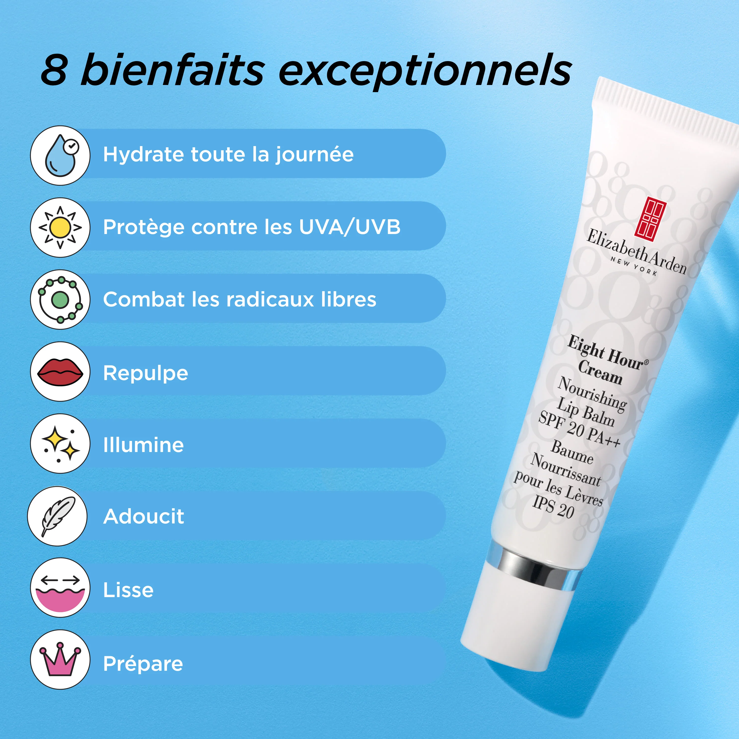 Eight Hour® Baume Nourrissant pour les Lèvres SPF 20 - Image 4