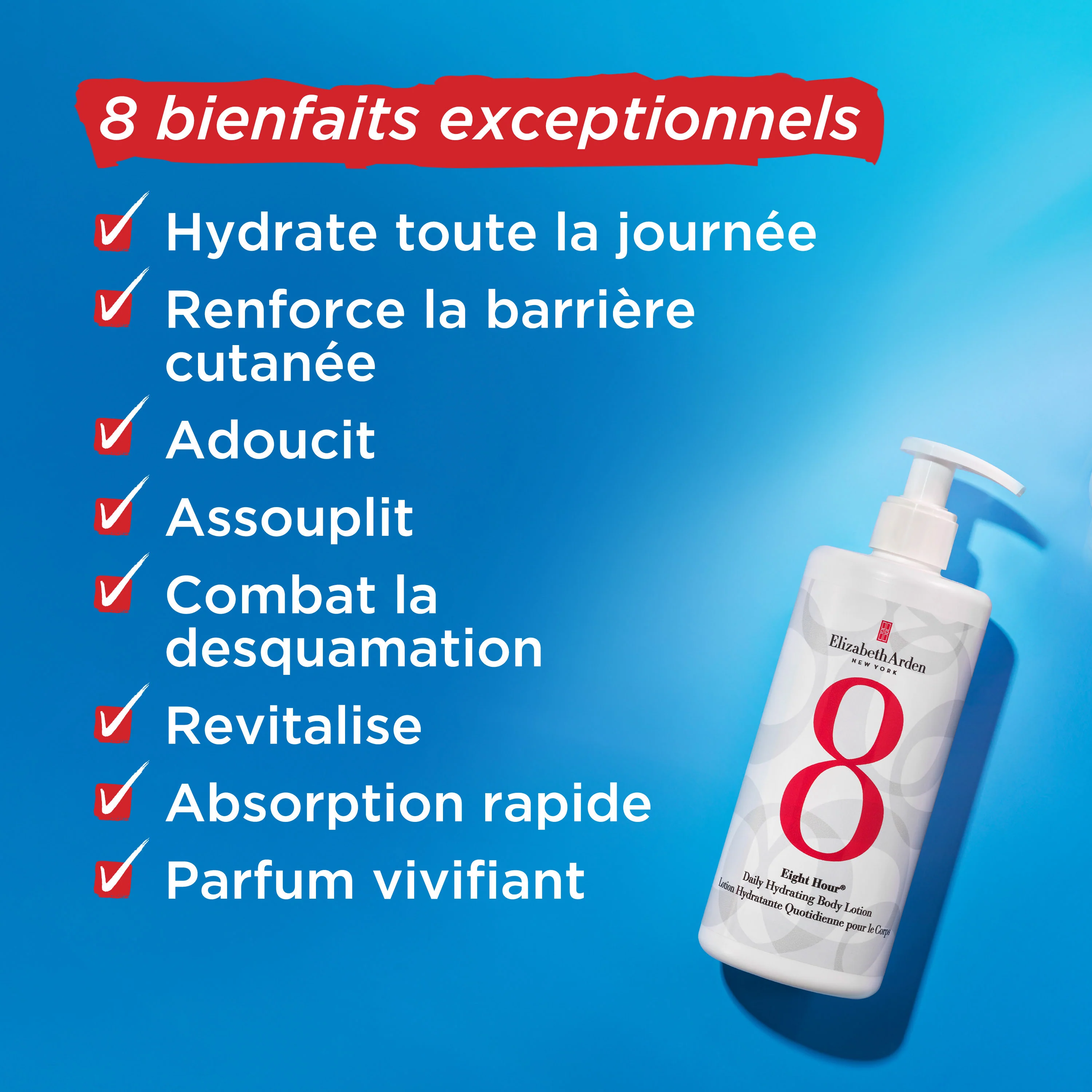 Eight Hour® Lotion Hydratante Quotidienne pour le Corps - Image 3