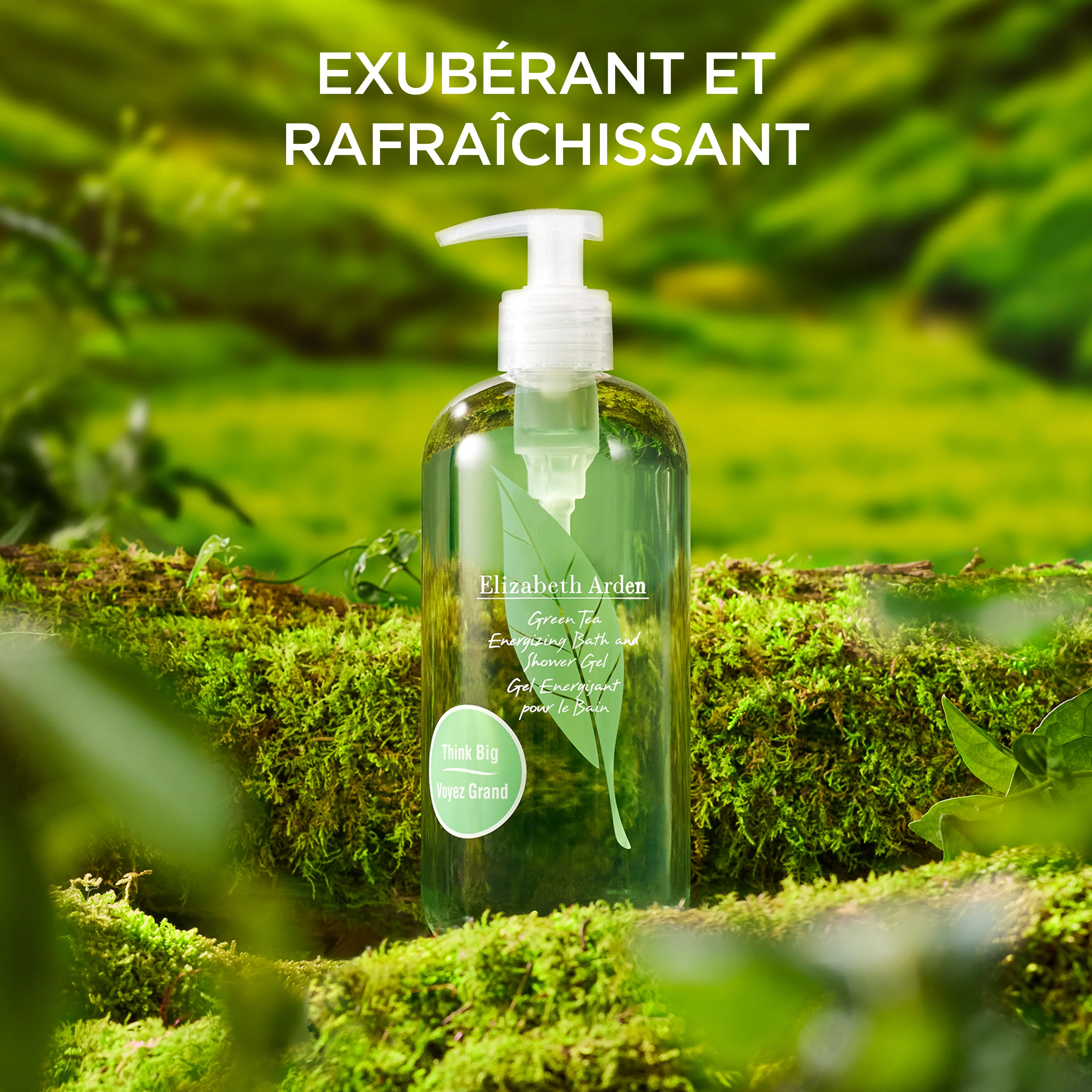 Green Tea Gel Énergisant pour le Bain et la Douche - Image 4