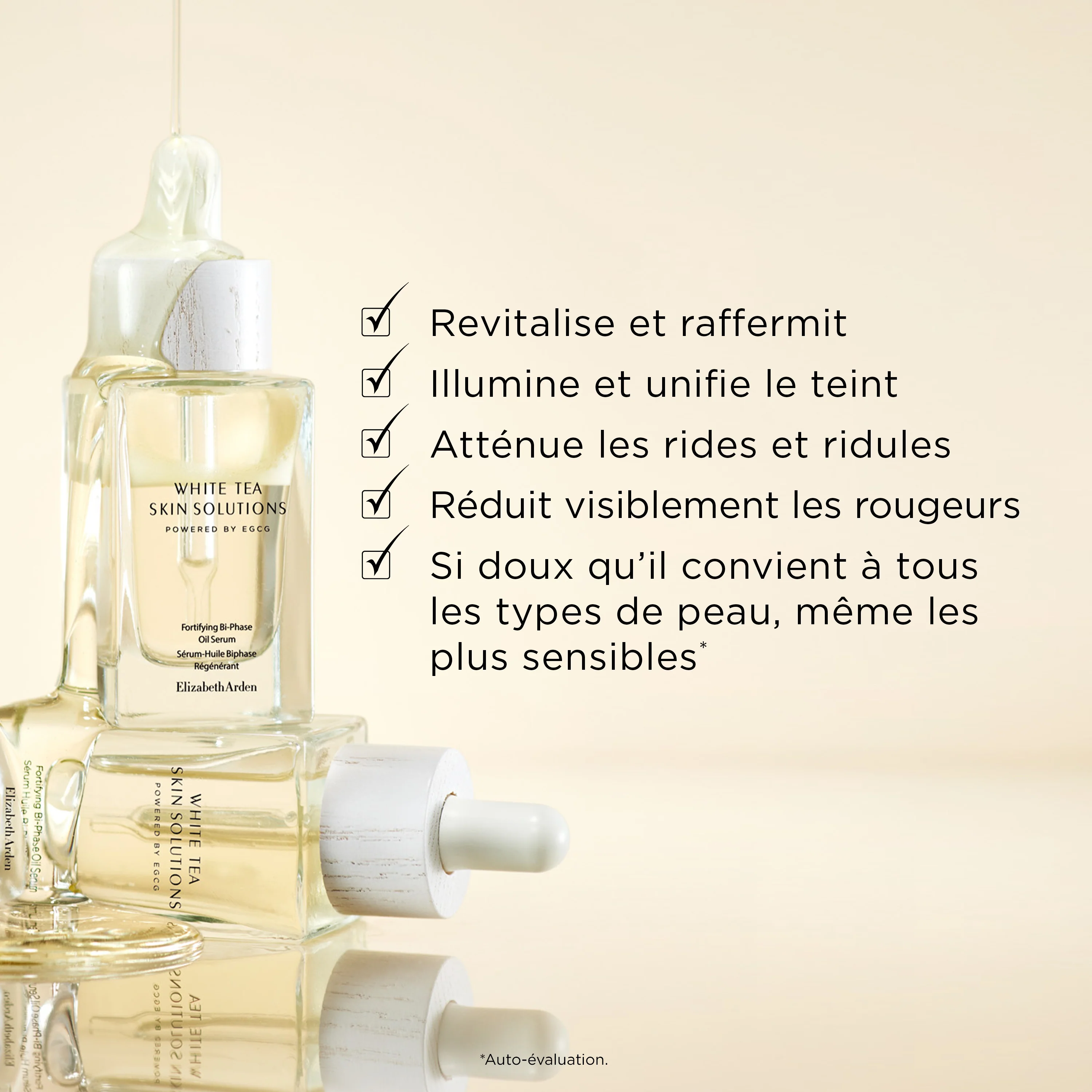 White Tea Skin Solutions Serum Huile Biphasé Régénérant - Image 7