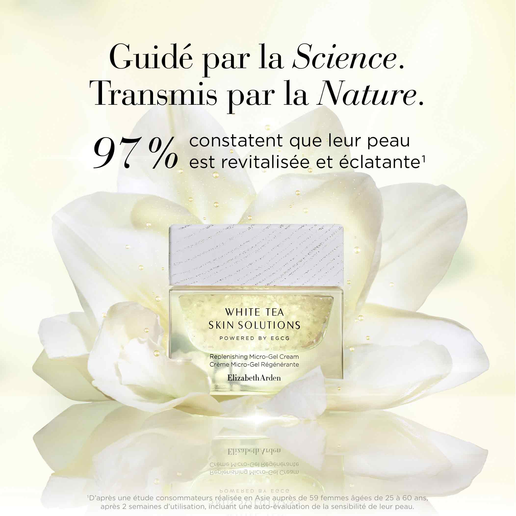 White Tea Skin Solutions Crème Micro-Gel Régénérante - Image 3