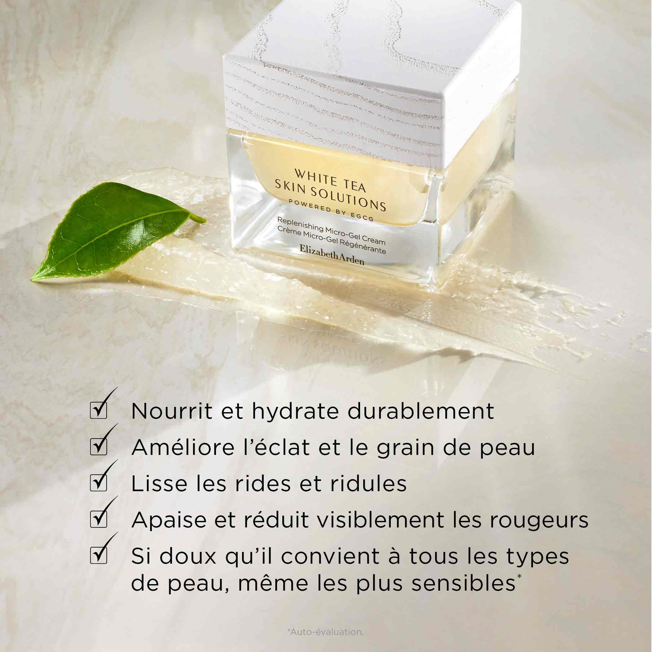 White Tea Skin Solutions Crème Micro-Gel Régénérante - Image 6
